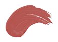 Ein lila-pinkfarbener Lippenstift auf weißem Hintergrund.