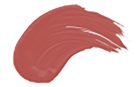 Ein lila-pinkfarbener Lippenstift auf weißem Hintergrund.